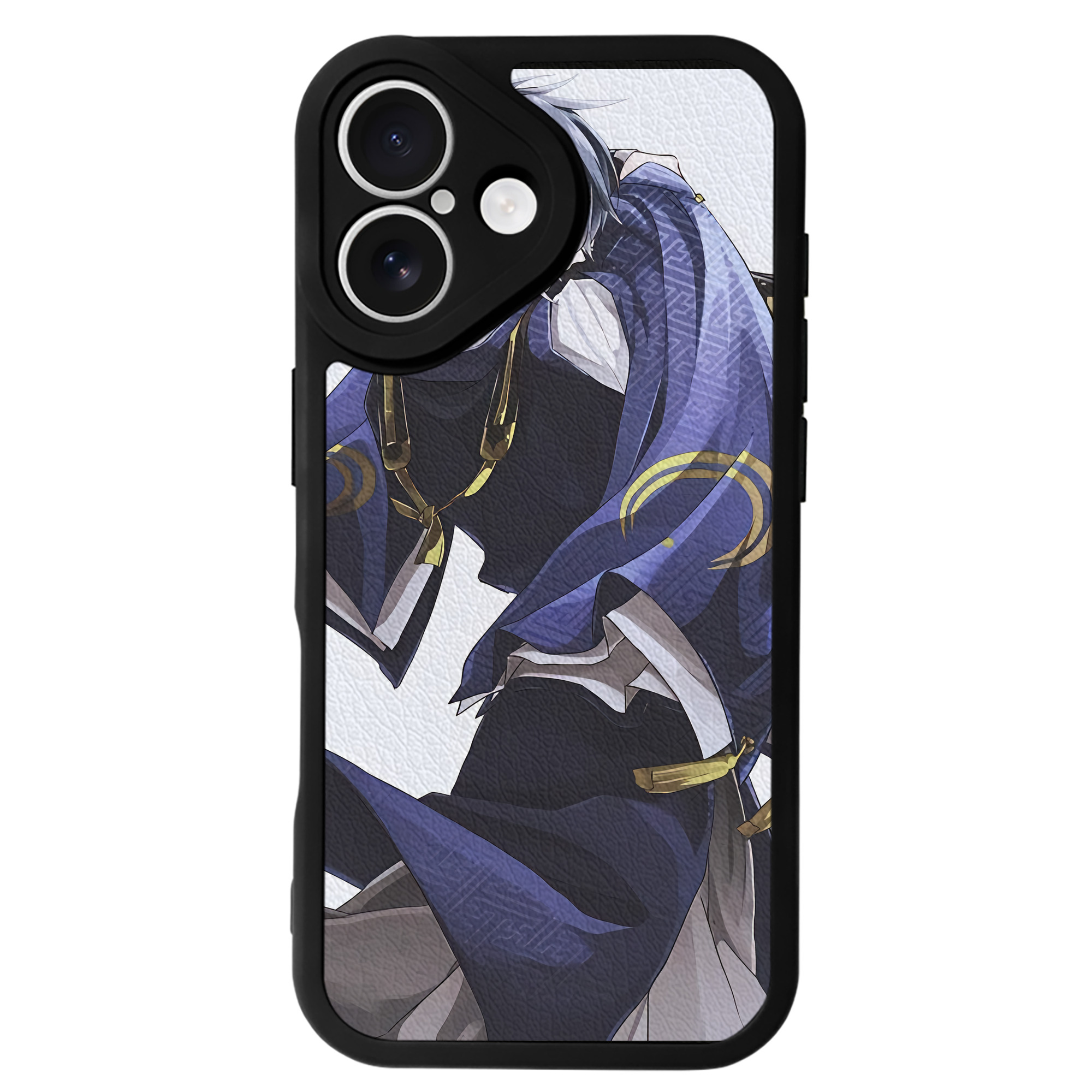 （画像用） 刀剣乱舞 Touken Ranbu 【iPhone 16シリーズ対応】シリコンスマホケース（レザー調） 材質：シリコン